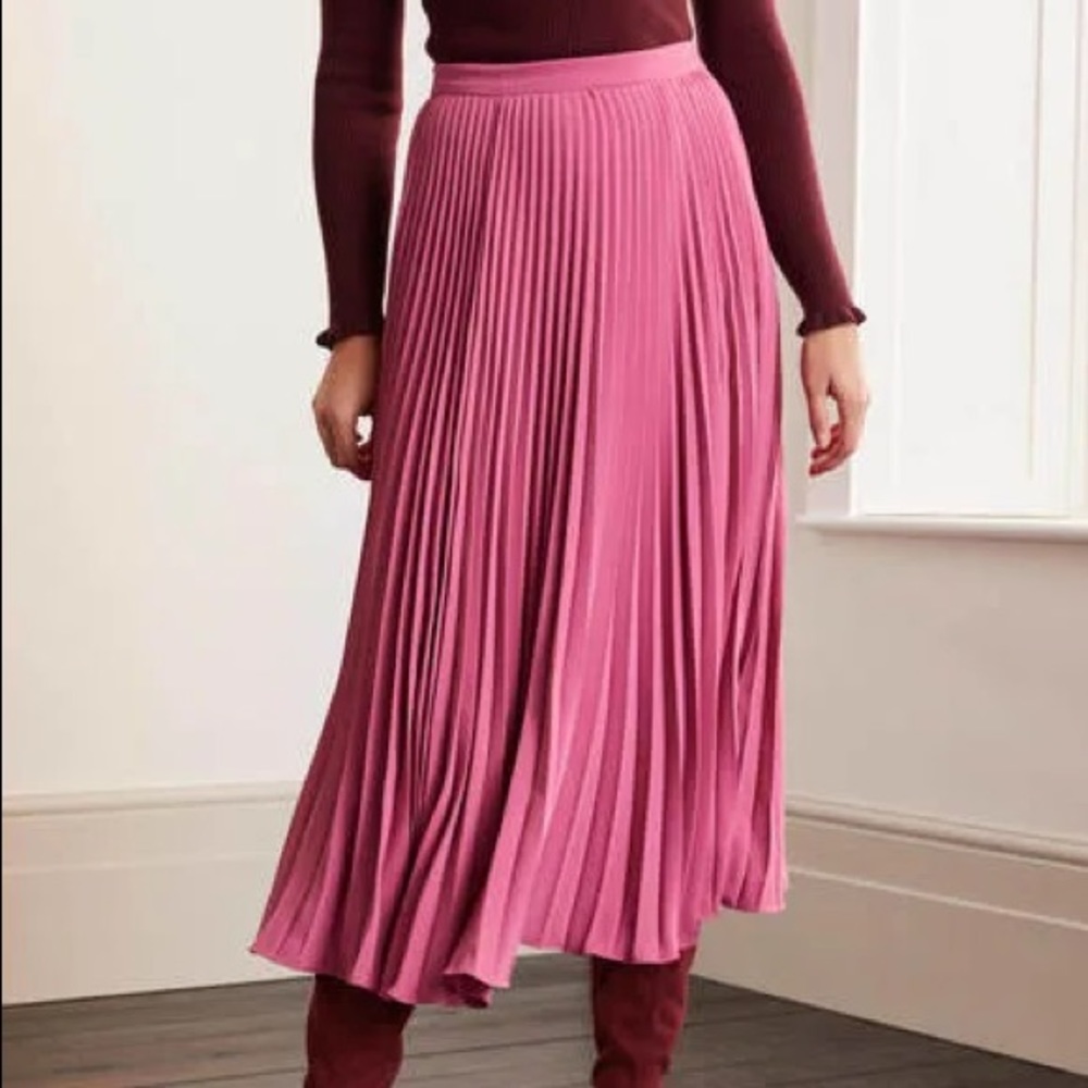 Boden Kristen pleated skirt